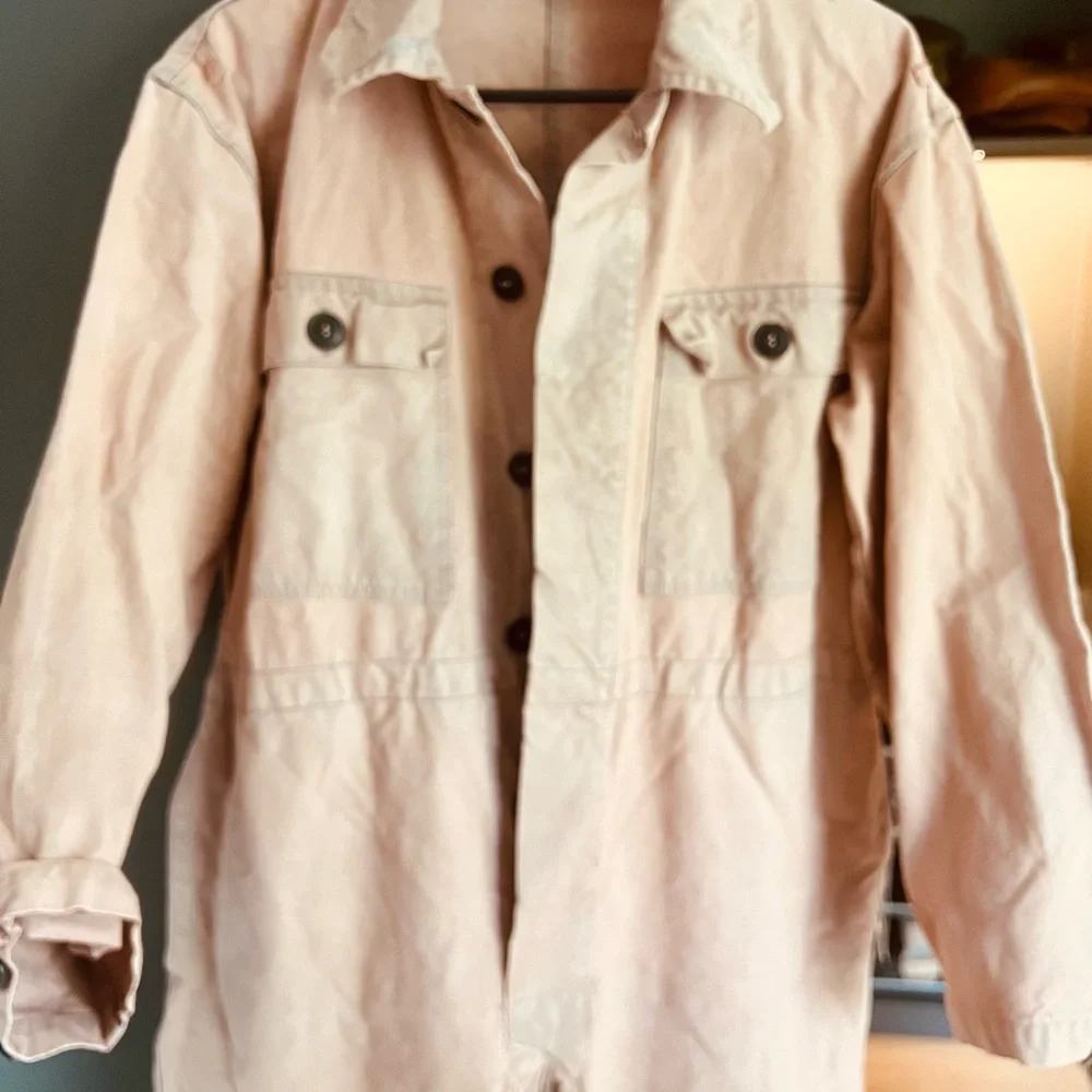INTENTIONALLY BLANK Pink Utility Jumpsuit - Picture 6 of 16